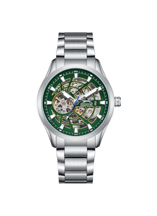 Slazenger SLAZENGER Men Automatic  Dark Green Dial Watch - SL.9.2411.1.01  - Image 1