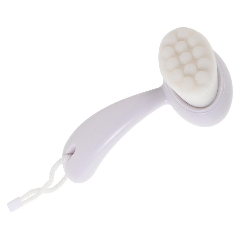 Long Handle Facial Exfoliating Brush with Soft Bristles for Deep Cleansing Blackhead Removal - Image 2