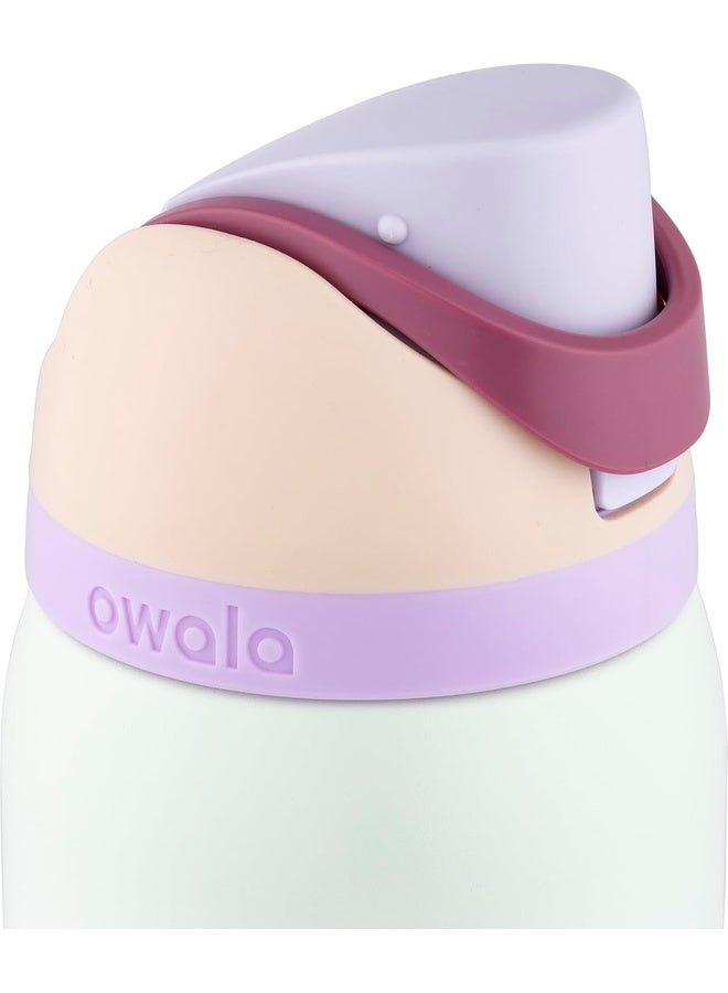 Owala  32 oz (946 ml) Freesip Insulated Stainless Steel waterbottle with straw BPA-Free, Keeps Water Cold for Up to 24 Hours - Coastal Mist - Image 2