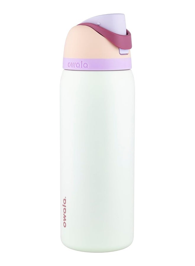 Owala  32 oz (946 ml) Freesip Insulated Stainless Steel waterbottle with straw BPA-Free, Keeps Water Cold for Up to 24 Hours - Coastal Mist - Image 1