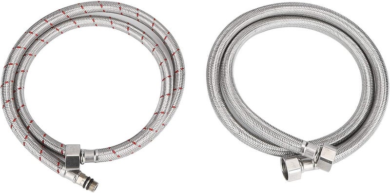 Fdit G1/2 Automatic Stainless Steel Cup Washer Cleaner Machine Rinser Pitcher Drain and Drip Tray Glass Rinser for Hotel Bar Pub Restaurant(2#) - Image 3