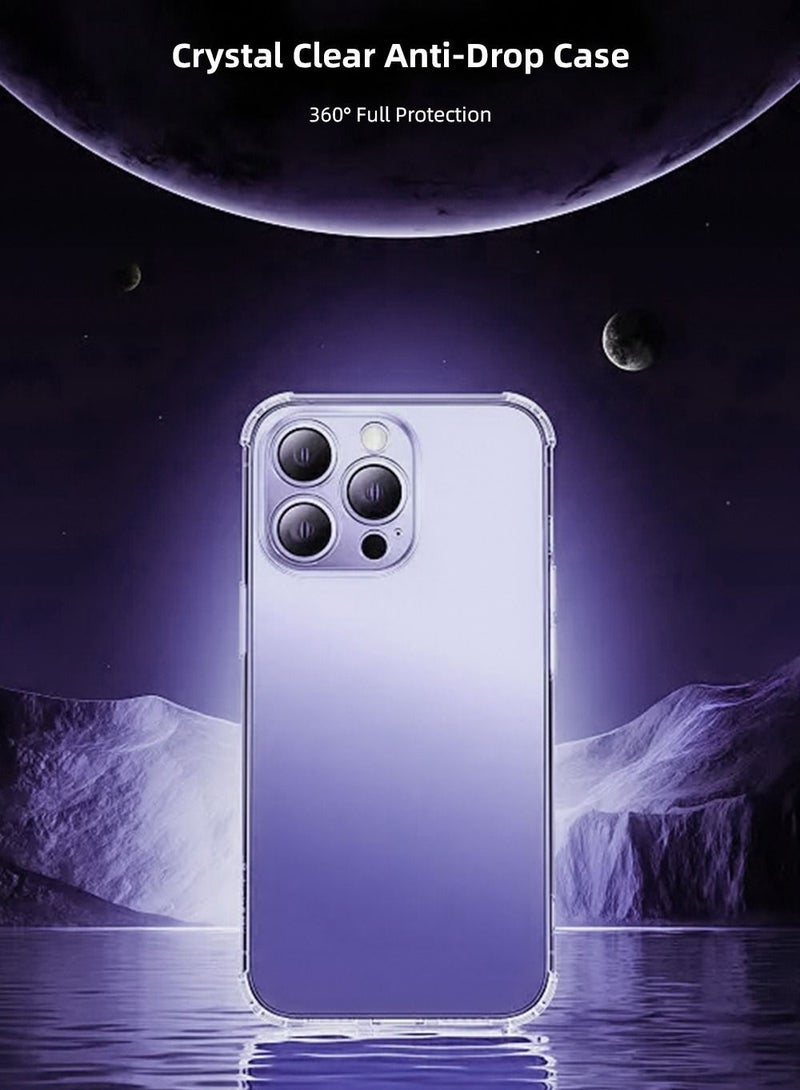 High Quality iPhone 13 Pro Max Screen Protector, Lens Protector and Phone Case 3 in 1 Package - Image 2