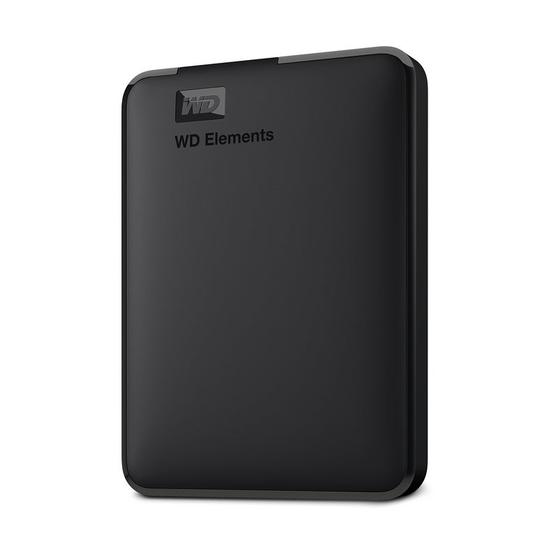 Western Digital WD 5TB Elements Portable External Hard Drive for Windows, USB 3.2 Gen 1/USB 3.0 for PC & Mac, Plug and Play Ready - WDBU6Y0050BBK-WESN - Image 1