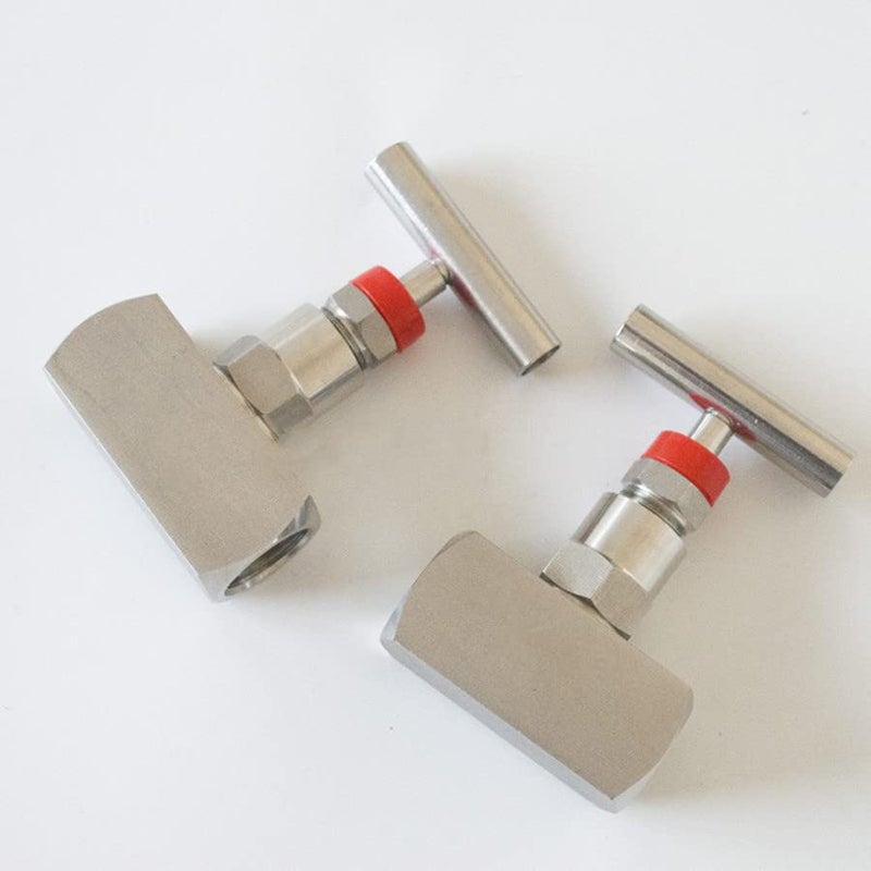 YACO VALVE Stainless steel Needle valve 1/2'' NPT High pressure 2000 PSI, Pressure regulating, flow control, Instrument Gauge Valve, Water Oil Gas - Image 4