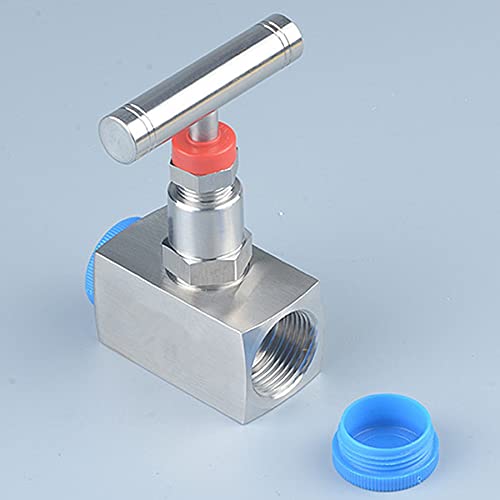 YACO VALVE Stainless steel Needle valve 1/2'' NPT High pressure 2000 PSI, Pressure regulating, flow control, Instrument Gauge Valve, Water Oil Gas - Image 3
