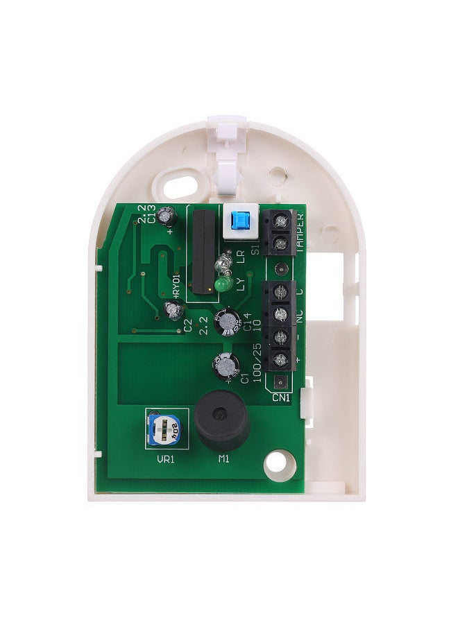 Generic - High Sensitive Wired Glass Break Sensor Glass Breakage Vibrator Wired Glass Break Shock Detector Home Alarm System Security - Image 1