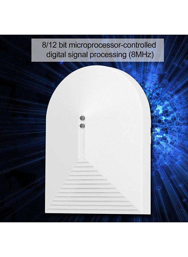 Generic - High Sensitive Wired Glass Break Sensor Glass Breakage Vibrator Wired Glass Break Shock Detector Home Alarm System Security - Image 1