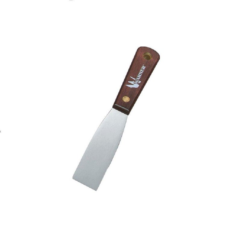 Warner Manufacturing Tool 621 1-1/4" Full Flex Putty Knife, Carbon Steel, Rosewood Handle - Image 5