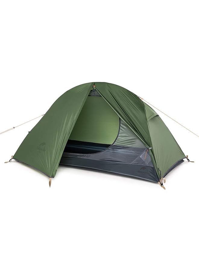 ناتشرهايك خيمة خفيفة الوزن للغاية تتسع لنصف شخص ومقاومة للماء للتخييم وركوب الدراجات والمشي لمسافات طويلة - Image 1
