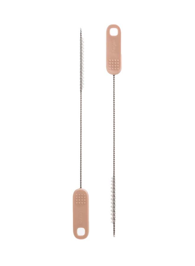 hegen Straw Brush, Flexible Straw Cleaner for Straw Cup,Ergonomic Handle, Easy to Hang & Air-Dry,Reaches Hard-to-Clean Areas, Pack of 2 - Image 1