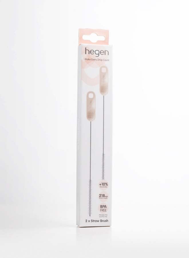 hegen Straw Brush, Flexible Straw Cleaner for Straw Cup,Ergonomic Handle, Easy to Hang & Air-Dry,Reaches Hard-to-Clean Areas, Pack of 2 - Image 2