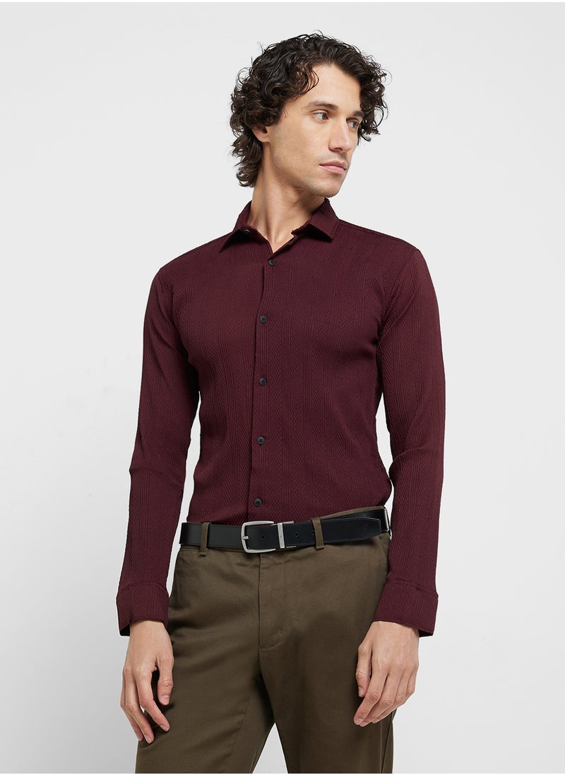 Robert Wood Slim Fit Formal Shirt  - Image 1
