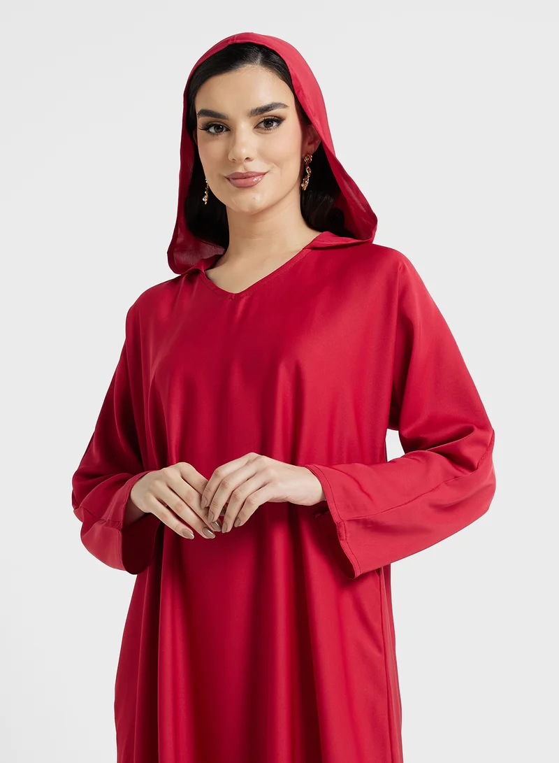 ARABIAN CLOSET Hooded Abaya