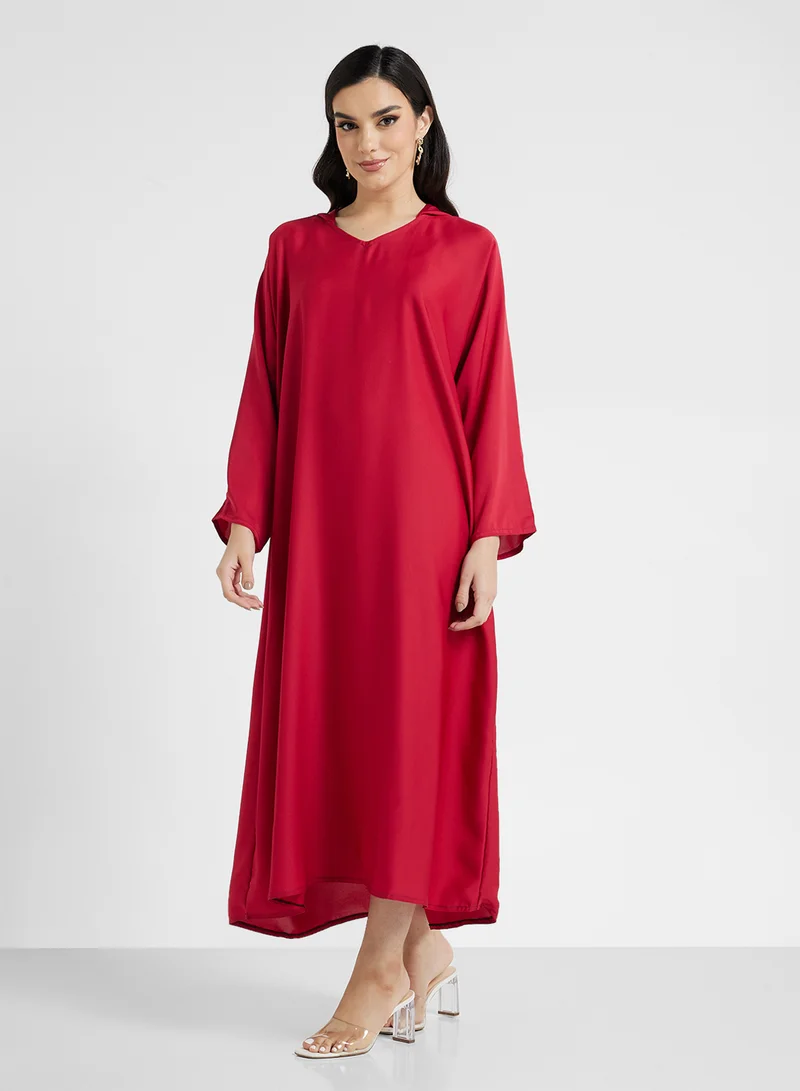 ARABIAN CLOSET Hooded Abaya