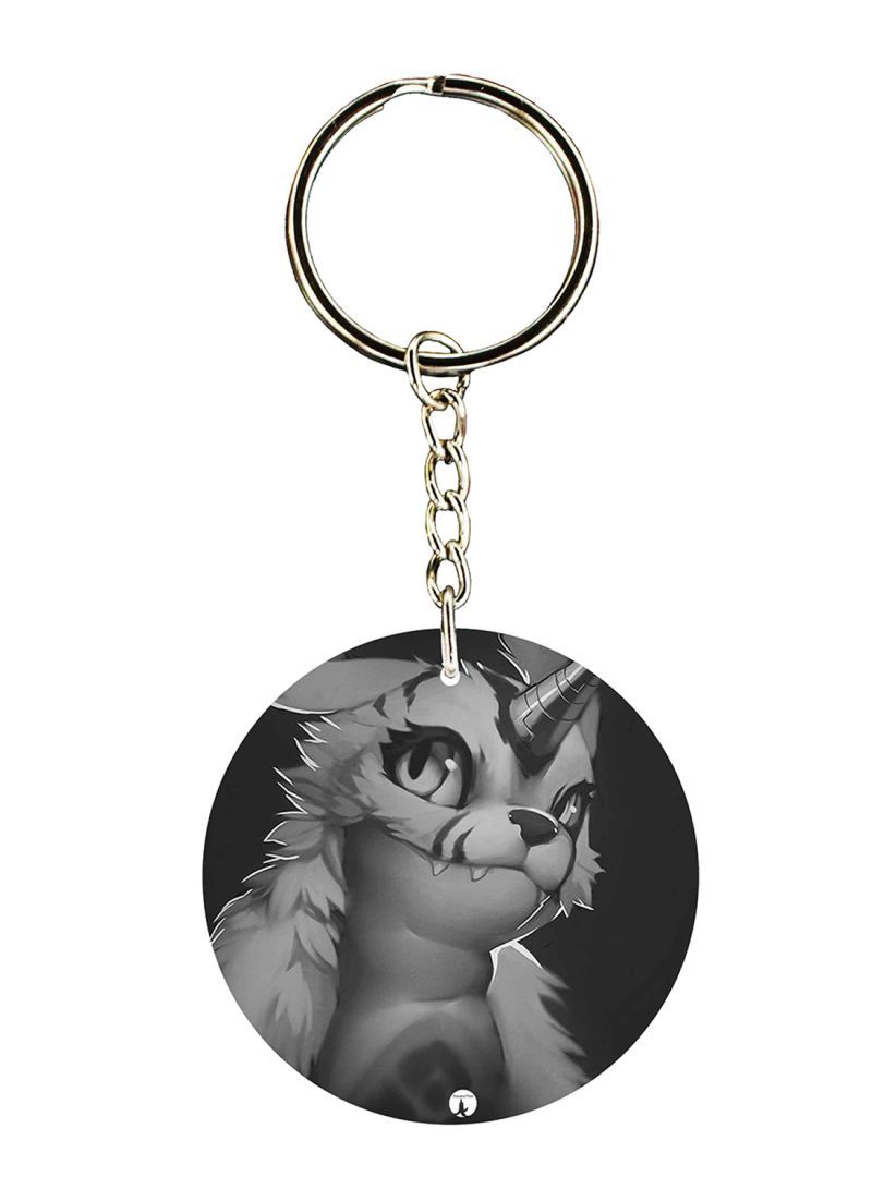 RKN The Anime Digimon Printed Keychain