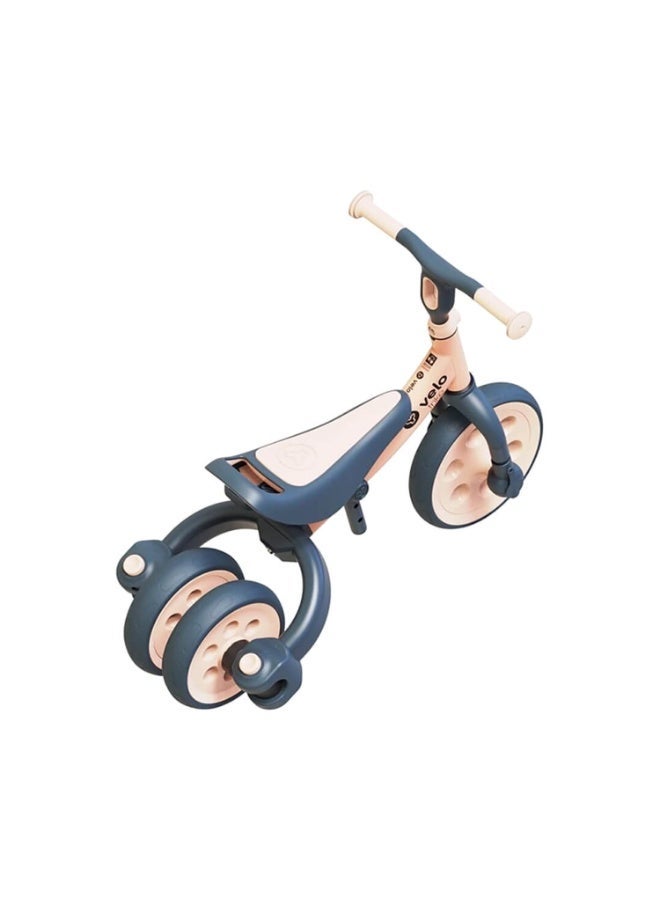 واي فلوشن دراجة ييفولوشن Y فيلو ترايك – تصميم قابل للتحويل بين وضع العجلتين والثلاث عجلات، مقود بارتفاع قابل للتعديل مع مقابض مريحة، عجلات مطاطية مقاومة للثقب، دواسات قابلة للإزالة، مساحة تخزين أسفل المقعد | YT34H2 - Image 2