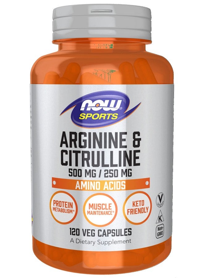 now Foods Arginine & Citrulline Veg Capsules - Image 2