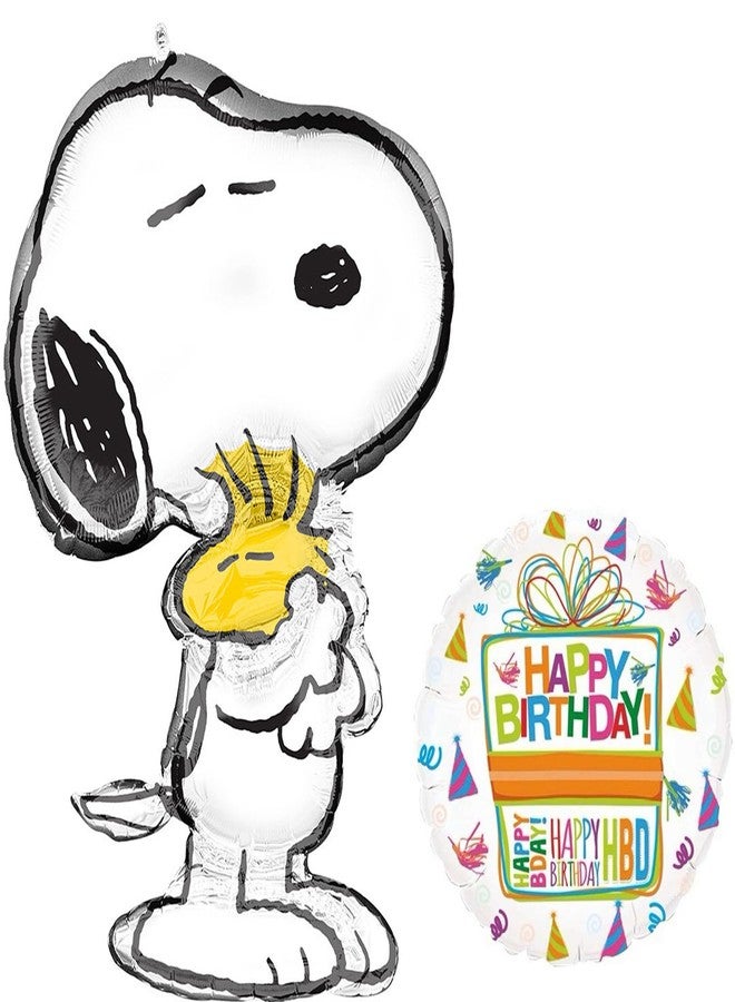 Anagram Snoopy Birthday Party Supplies Peanuts Balloon Bouquet Decorations - Image 2