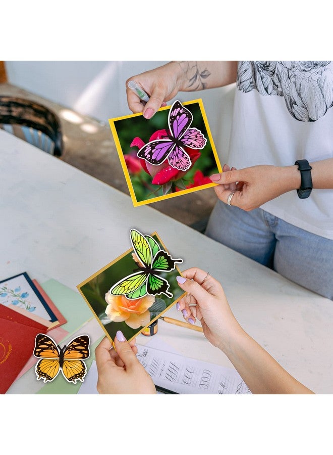 ORIGACH 3D Butterfly Stamps And Dies For Card Making Diy Scrapbooking Album Decorative - Image 4