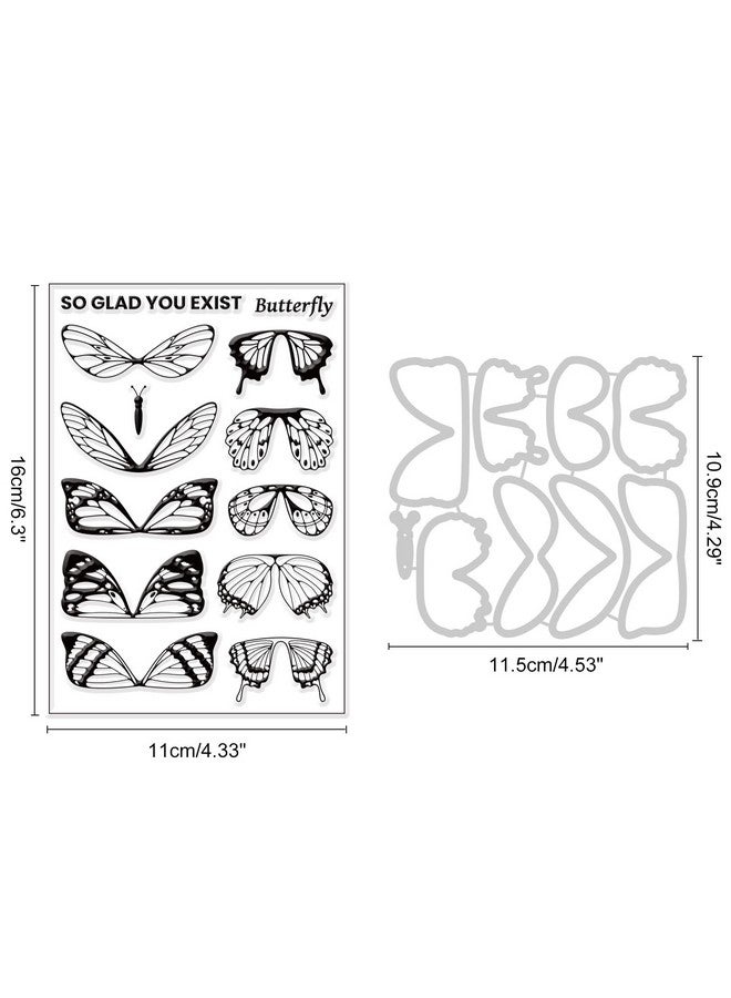 ORIGACH 3D Butterfly Stamps And Dies For Card Making Diy Scrapbooking Album Decorative - Image 2