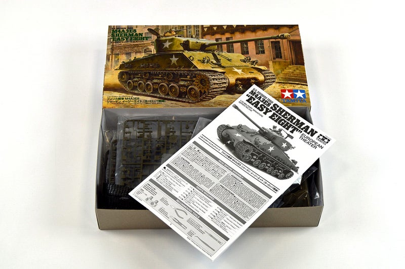 Tamiya 35346 1/35 US Medium Tank M4A3E8 Sherman Plastic Model Kit - Image 2