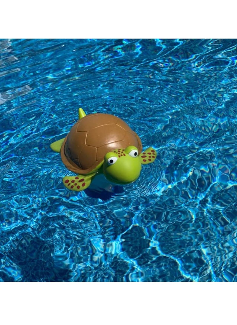 Excefore Chlorine Floater, Floating Chlorine Dispenser for Pools, Cute Animal Floating Chlorinator Pool Tablet Dispenser Chlorine Basket for Chemical Tablets Fits 3 inch Tabs Bromine Holder  - Image 4