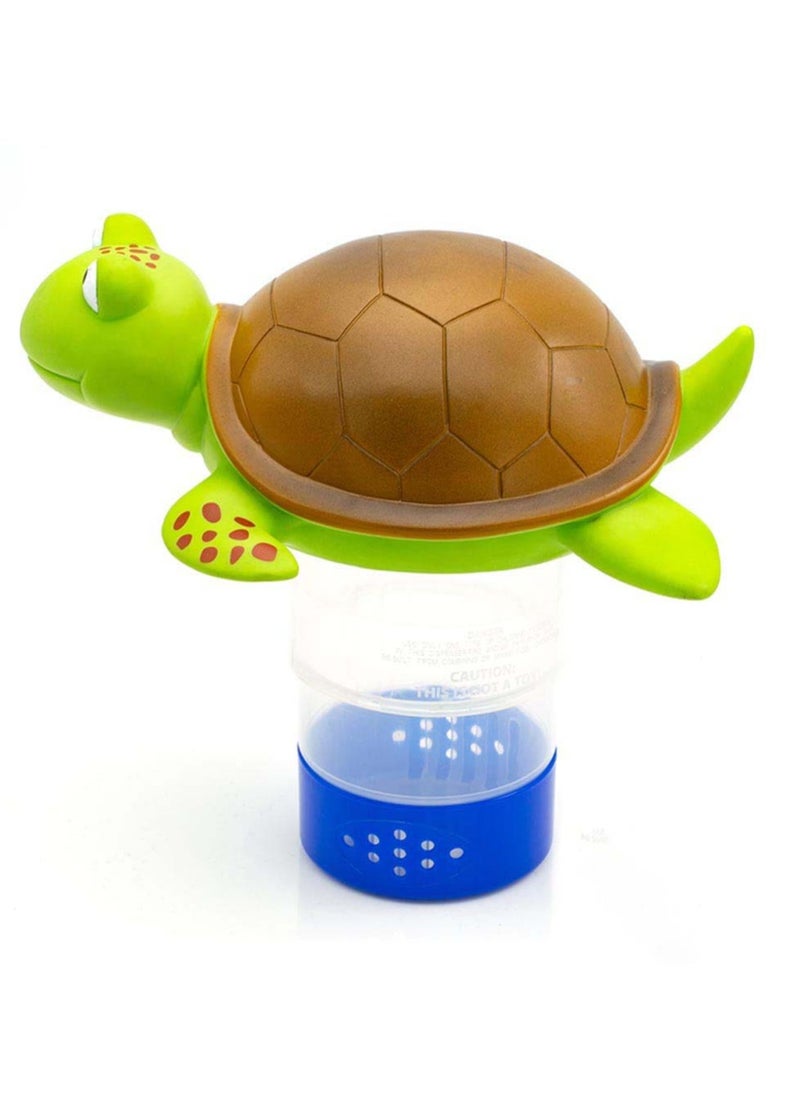 Excefore Chlorine Floater, Floating Chlorine Dispenser for Pools, Cute Animal Floating Chlorinator Pool Tablet Dispenser Chlorine Basket for Chemical Tablets Fits 3 inch Tabs Bromine Holder  - Image 2