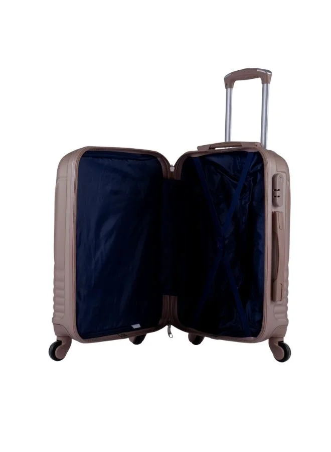 LIMRA Hardside 5 Piece Luggage Trolley Set Gold