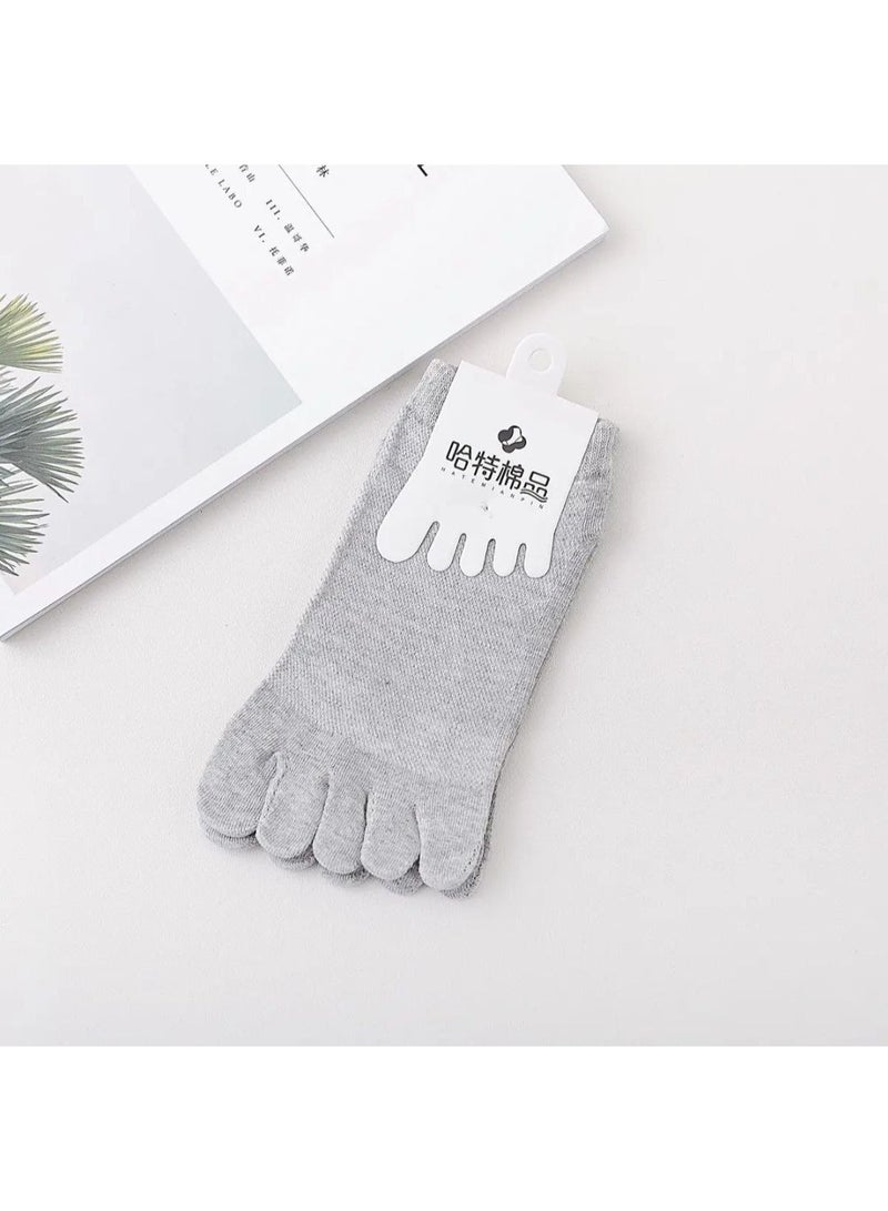 Pack of 2 Half Cotton Toe Socks – Warm, High-Quality & Comfortable - Image 4