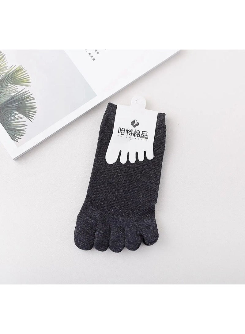 Pack of 2 Half Cotton Toe Socks – Warm, High-Quality & Comfortable - Image 2