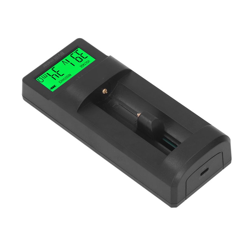 Peacefair Lithium Battery Voltage Tester LCD Display Internal Resistance Meter Built in Battery(Host Charging Cable ) - Image 4