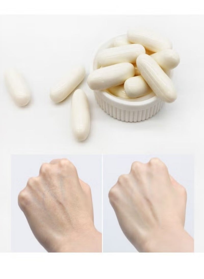 DAZZEL Glutathione Whitening Pills - 60 Capsules 5000mg Glutathione - Effective Skin Lightening Supplement - Dark Spots, Melasma & Acne Scar Remover, Hyperpigmentation Treatment - Anti-Aging Antioxidant - Image 2
