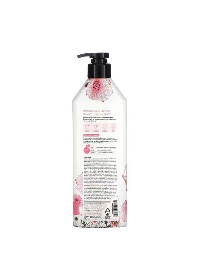 Kerasys - Lovely Romantic Perfume Shampoo 20.3 fl oz 600 ml - Image 1