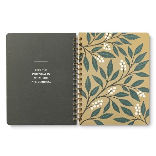 Compendium Spiral Notebook – Good Things Are Always Beginning – A Designer Spiral Notebook with 192 Lined Pages, College Ruled, 7.0”W x 9.25”H - Image 4