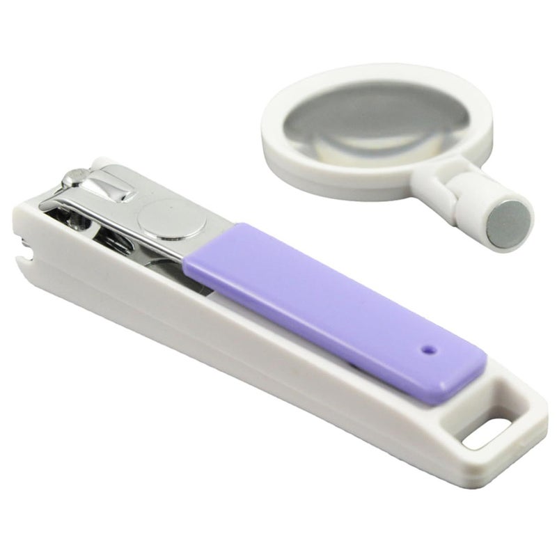 High Definition Nail Clipper With Magnifying Glass Ergonomic Toe Nail Cutter For Seniors Home Professional Manicure Pedicure - Image 2