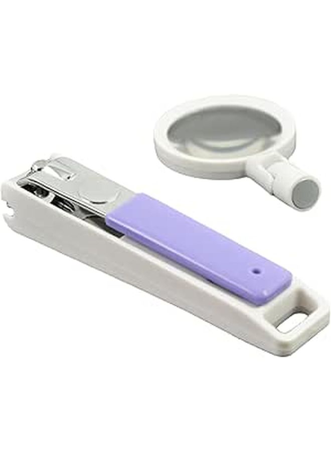High Definition Nail Clipper With Magnifying Glass Ergonomic Toe Nail Cutter For Seniors Home Professional Manicure Pedicure - Image 1