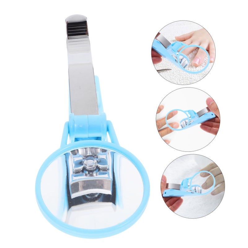High Definition Nail Clipper With Magnifying Glass Ergonomic Toe Nail Cutter For Seniors Home Professional Manicure Pedicure - Image 3