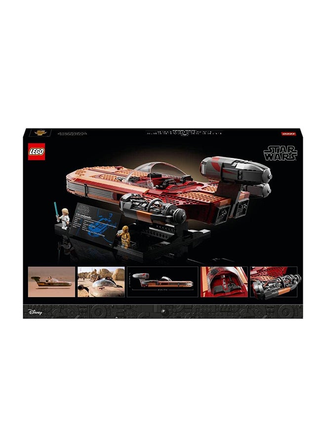 LEGO - Star Wars Luke Skywalker’S Landspeeder 75341 Ultimate Collector Series Building Kit For Adults; Collectible Brick-Built Vehicle; Fun Holiday Gift, Birthday Present Or Special Surprise For Fans (1,890 Pieces) - Image 1