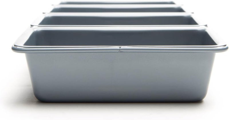 Fox Run Loaf Pan, Linked Non-Stick Mini Bread Pans, Set of 4 - Image 5