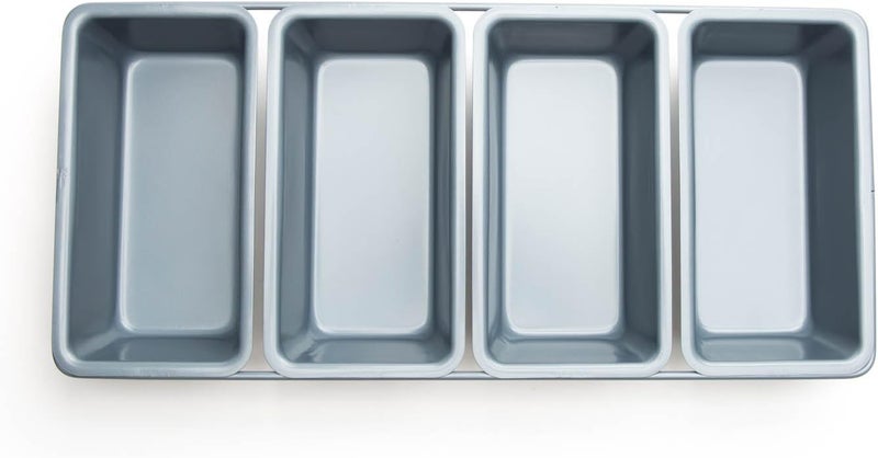 Fox Run Loaf Pan, Linked Non-Stick Mini Bread Pans, Set of 4 - Image 3