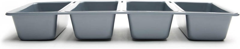 Fox Run Loaf Pan, Linked Non-Stick Mini Bread Pans, Set of 4 - Image 4