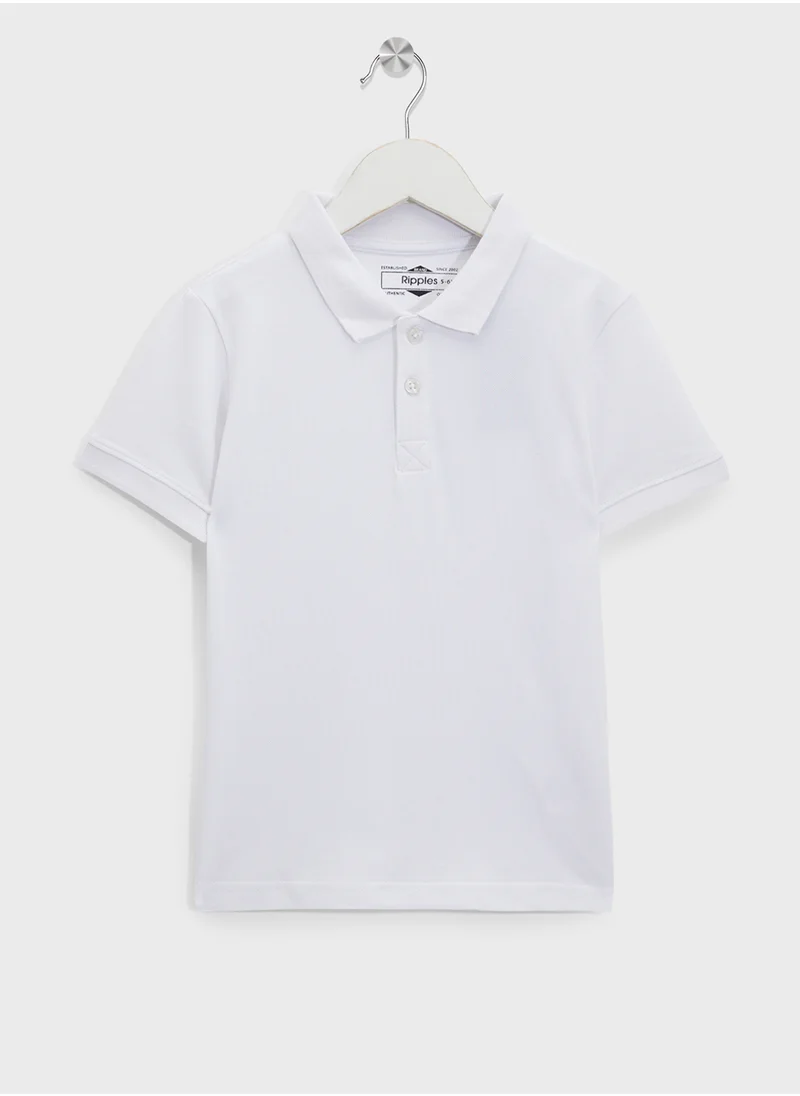 ريبلز مع نمشي Boys Polo T-shirts