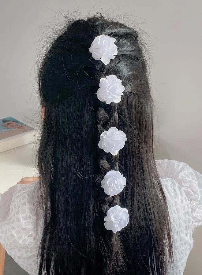 Take Two Set of 5 - Flower Hair Clips