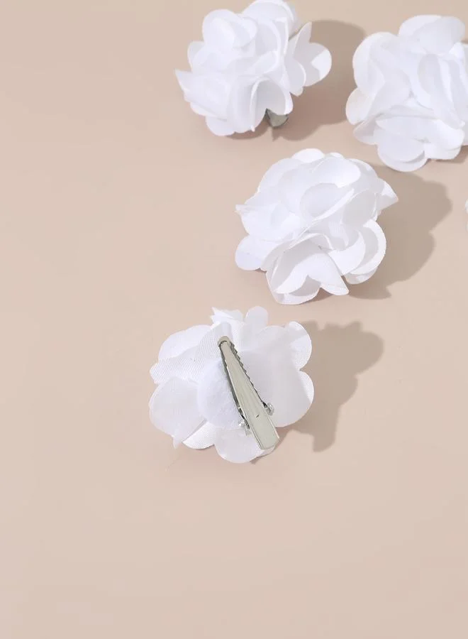 Take Two Set of 5 - Flower Hair Clips