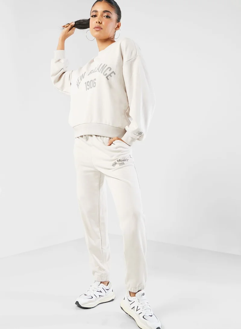 New Balance Essentials Varsity Terry Sweatshirt