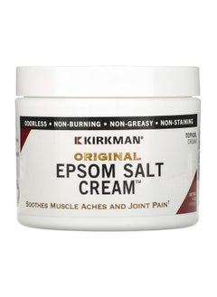 Kirkman Labs Epsom Salt Cream Original  4 oz 113 gm  - Image 1