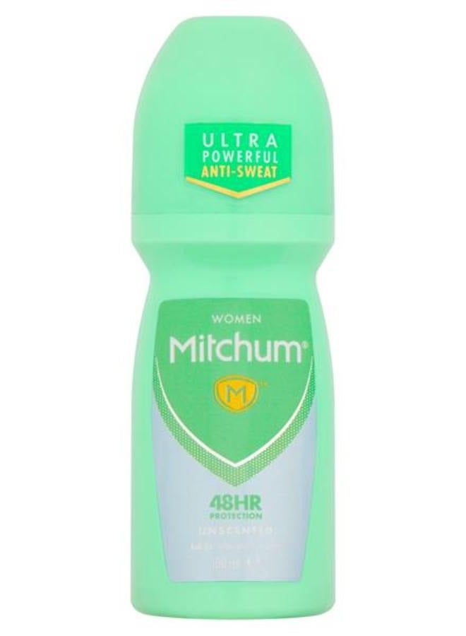 Mitchum Unscented Women 48HR Protection Roll-On Deodorant & Antiperspirant 100 ml