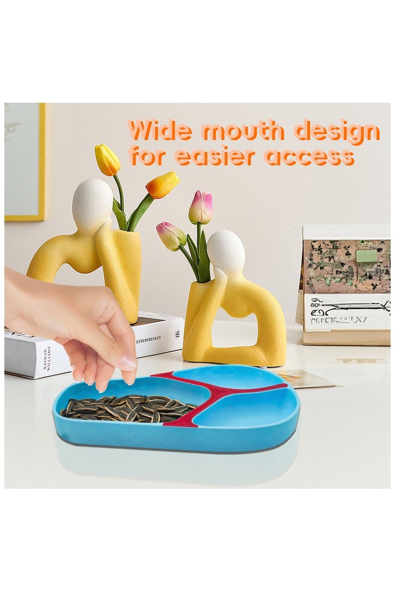Creative sandal-shaped desktop storage tray, snack tray, fun home fruit tray - Image 5