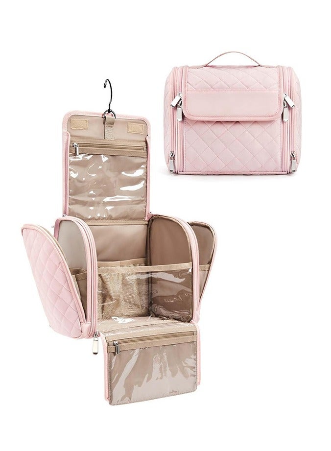 عام حقيبة أحذية ومستحضرات التجميل، حقيبة أحذية ومستحضرات التجميل للسفر، حقيبة ماكياج بكرسي صمام، صندوق تخزين أحذية ومستحضرات التجميل مائي عالي السعة. - Image 1