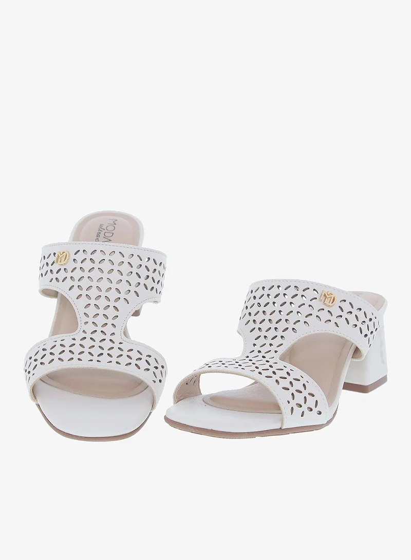 Modare Off White Modare Women’s Flat Summer Footwear – Lightweight Slip-On Comfort with Stylish Casual Design for Women | Best Price UAE